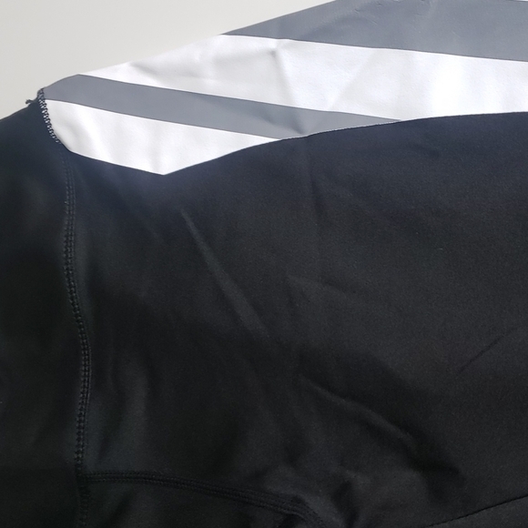 𝅺KIMBERLY C White & Black Stripe Leggings - Picture 9 of 13